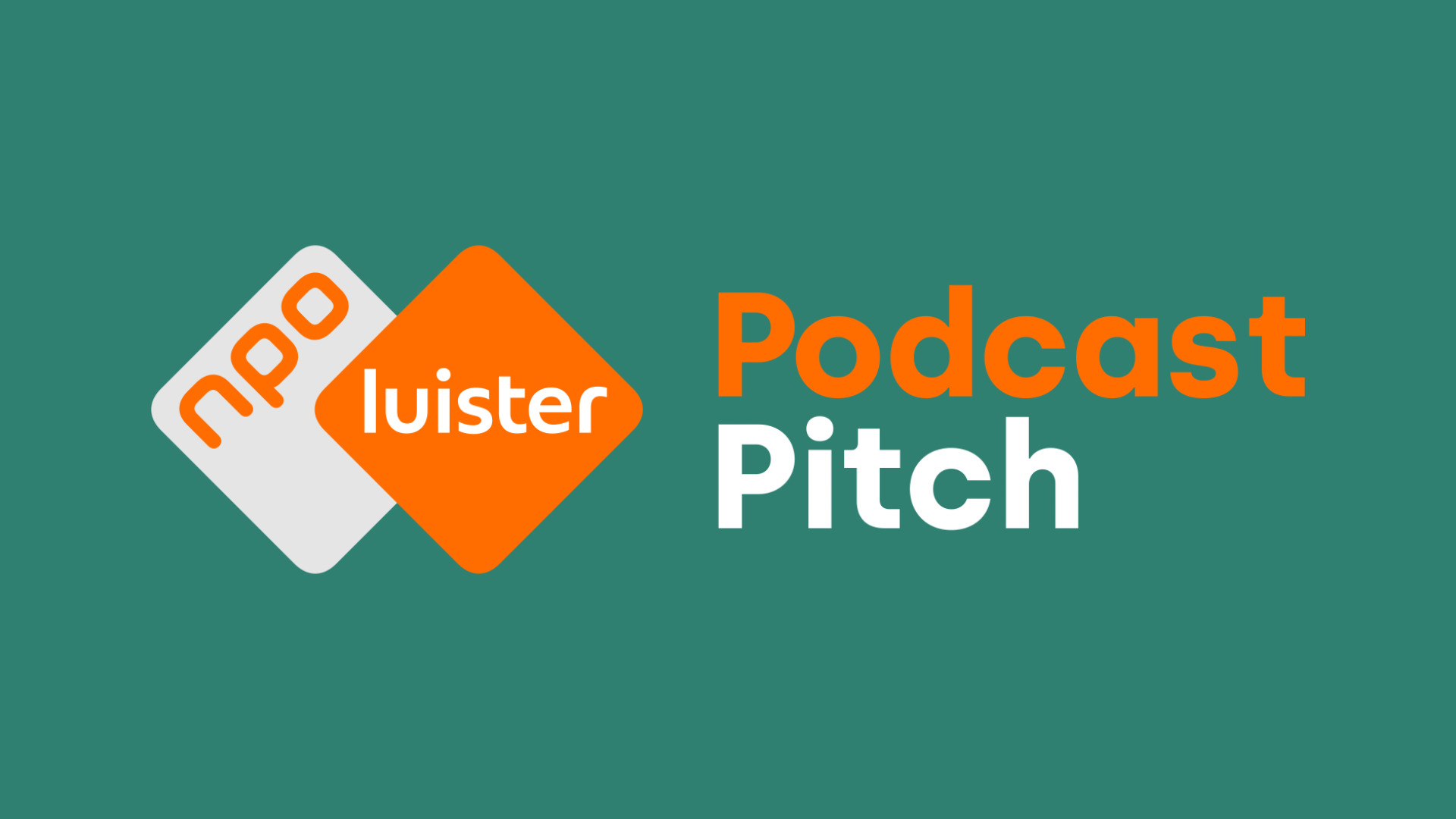 NPO Luister Podcast Pitch Logo Green kopie